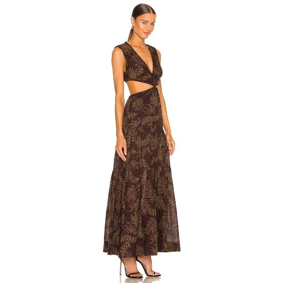 Bec + Bridge Desert Palm Cutout Maxi Dress $400 - Picture 2 of 13